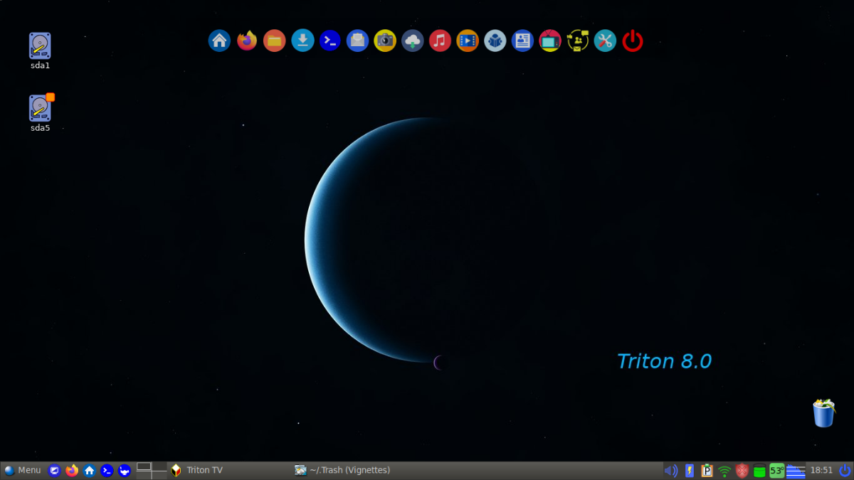 New Triton-8.0 desktop