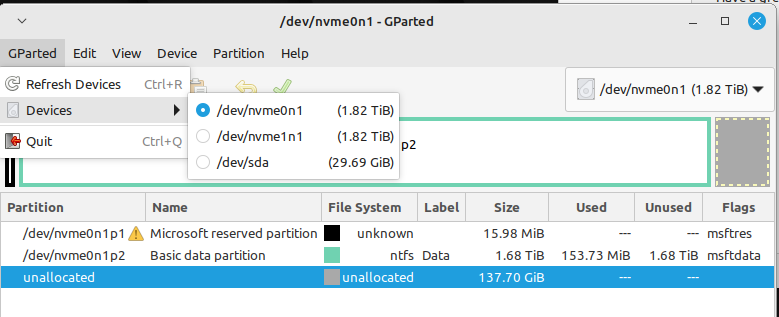 gparted_first_nvme_drive.png